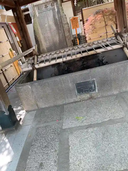 高津宮の手水舎