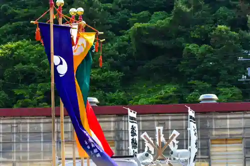 尻岸内八幡神社のお祭り
