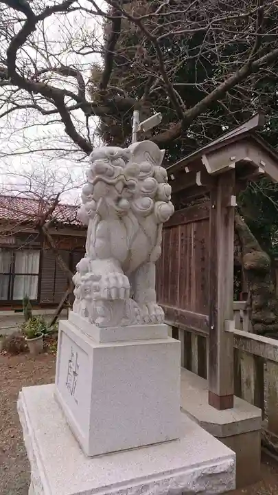 森野住吉神社の狛犬
