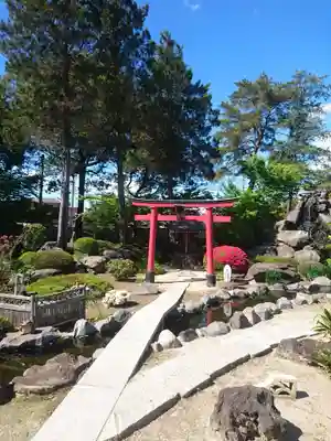 長安寺の鳥居