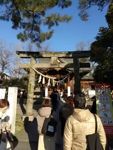 行田八幡神社の鳥居