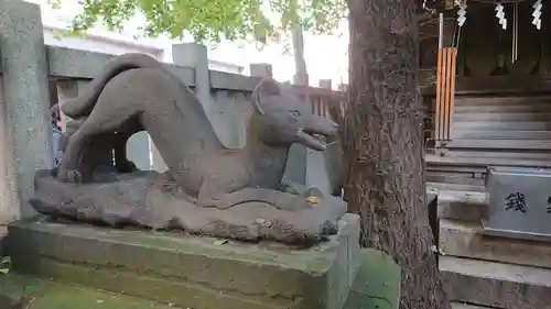 小野照崎神社の狛犬