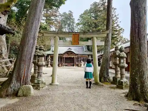積田神社の鳥居