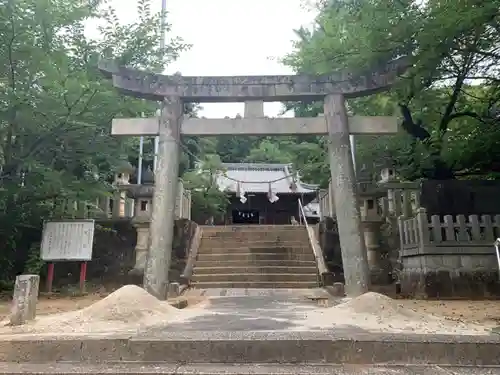 竹谷神社の鳥居