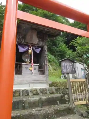 大山阿夫利神社の鳥居