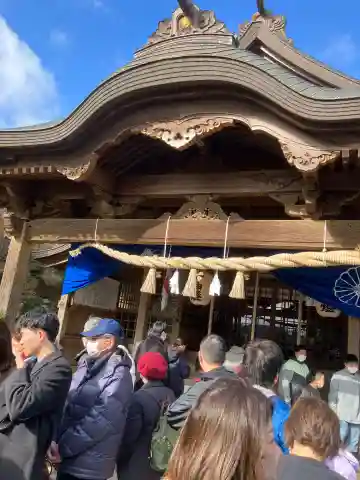 高津柿本神社の本殿・本堂