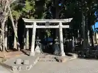 山宮浅間神社の鳥居