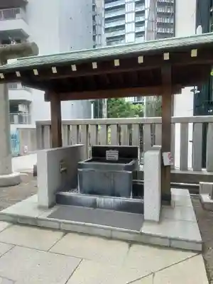 宮益御嶽神社の手水舎