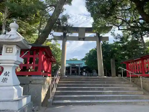 唐津神社の鳥居