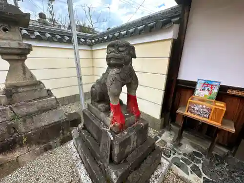 御霊神社の狛犬