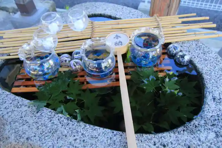 阿邪訶根神社の手水舎