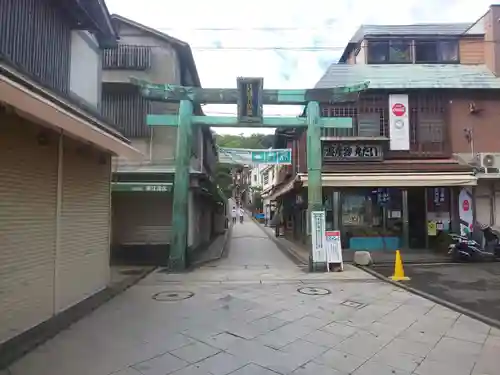 江島神社の鳥居