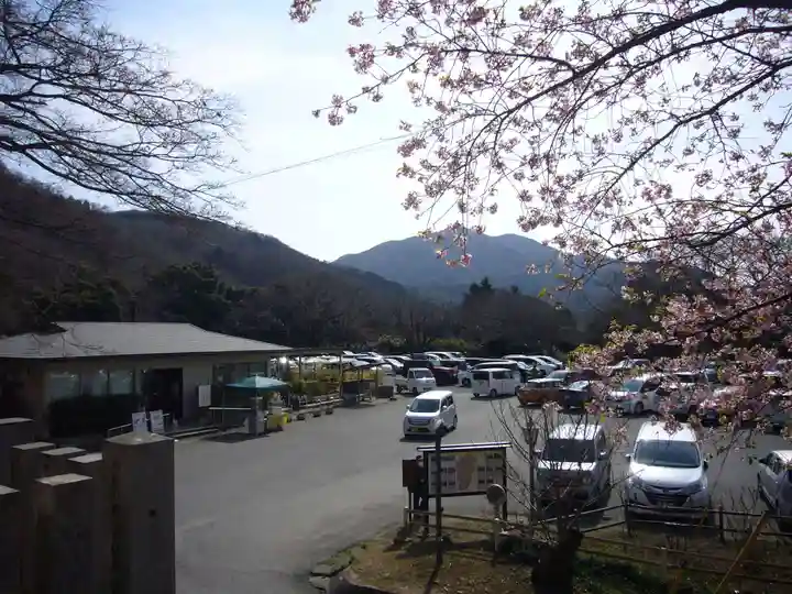 楽法寺(雨引観音)の周辺