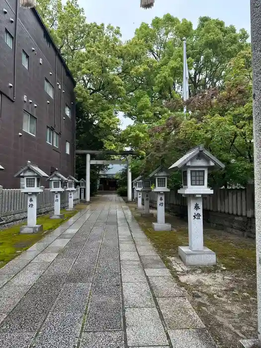 三篠神社の鳥居