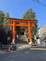 穴八幡宮の鳥居