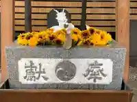 田無神社の手水舎