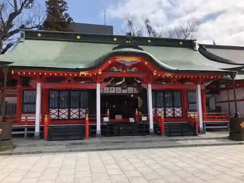 深志神社の本殿・本堂
