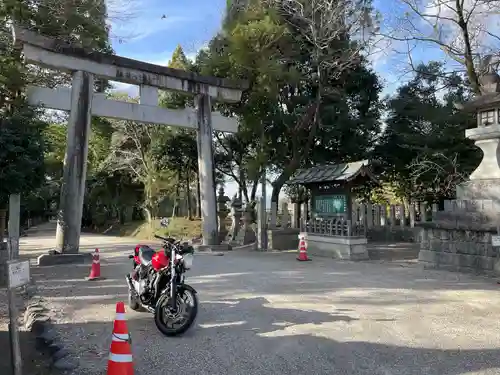 大和神社の鳥居