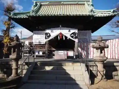 上平間八幡大神の本殿・本堂