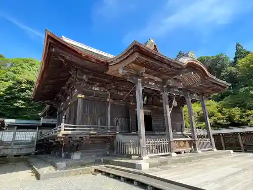 高良大社の本殿・本堂