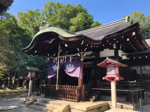 離宮八幡宮の本殿・本堂
