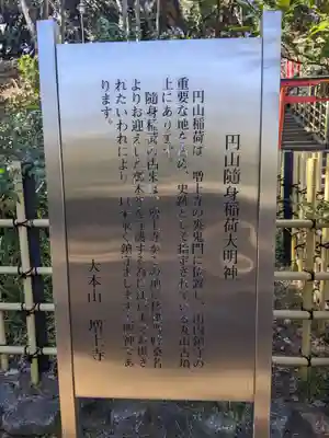 円山随身稲荷大明神の歴史