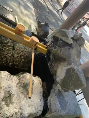 櫻木神社の手水舎