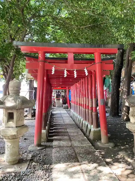 花園神社の鳥居