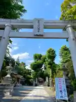 亀ケ池八幡宮の鳥居
