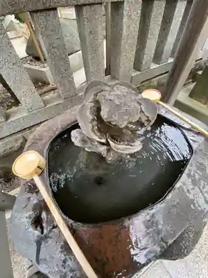牛天神北野神社の手水舎