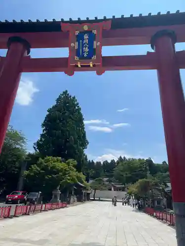 盛岡八幡宮の鳥居