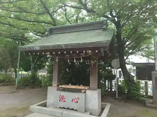 奥戸天祖神社の手水舎