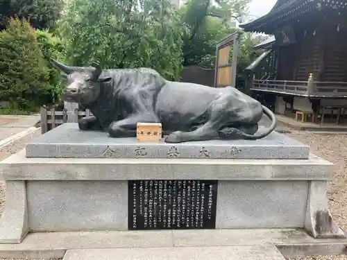 布多天神社の狛犬