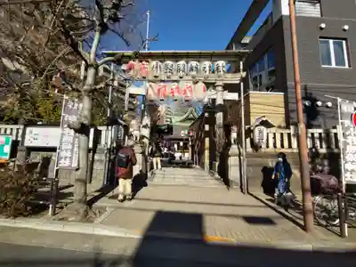 小野照崎神社の鳥居