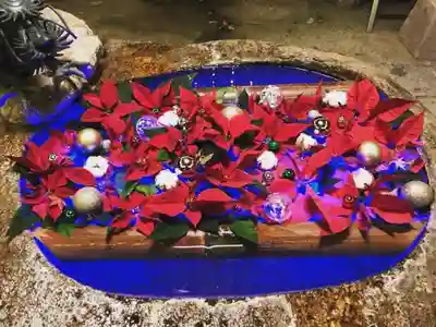 立志神社の手水舎