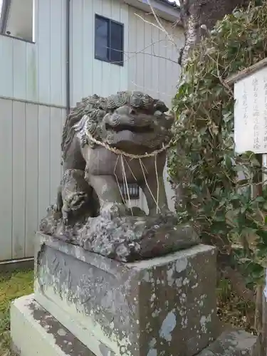 竹内神社の狛犬