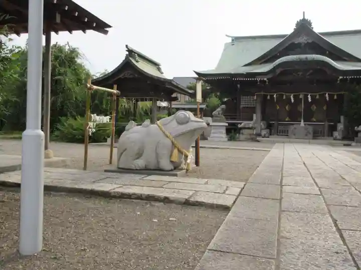 別雷皇太神の狛犬