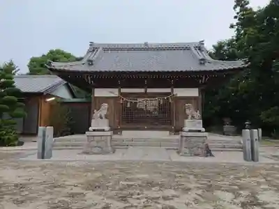 神明社（岩滑新田神明社）の本殿・本堂