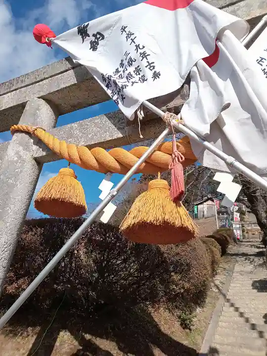 長屋神社の鳥居