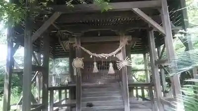 田笛神社の本殿