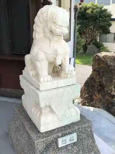 東京湾観音教会の狛犬