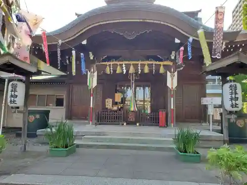 磐井神社の本殿・本堂
