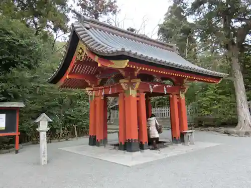 鶴岡八幡宮の手水舎