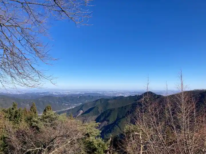 武蔵御嶽神社の景色