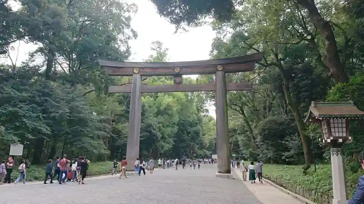 明治神宮の鳥居