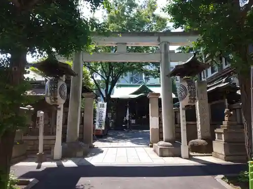 鐵砲洲稲荷神社の鳥居