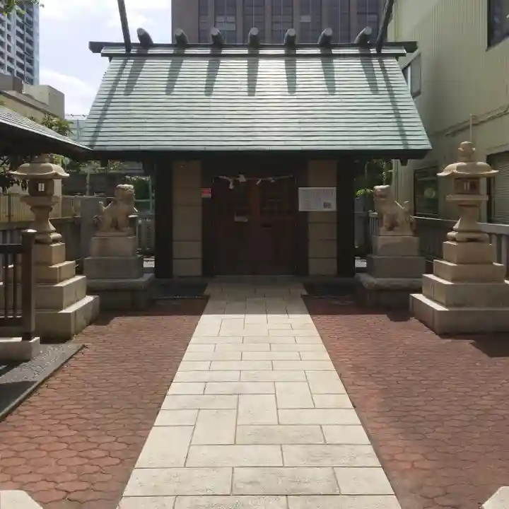 住吉神社 勝どき御旅所の本殿・本堂