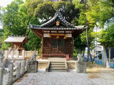 八劔神社(西端八劔神社)の末社・摂社