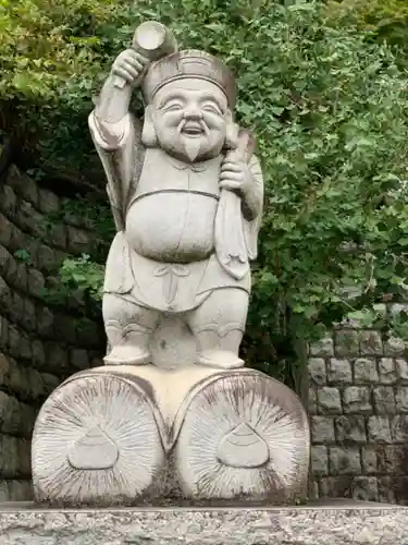 品川神社の像