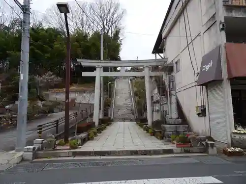 十二所神社(大子町大子)の鳥居